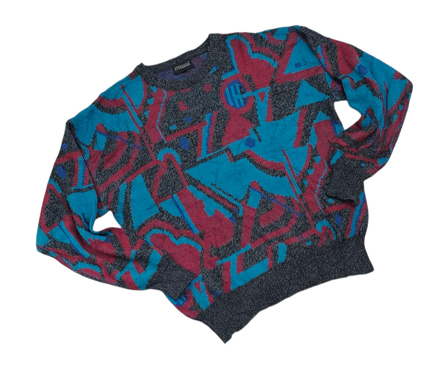 Vintage 80s Geometric sweater