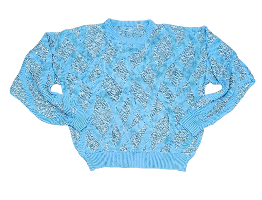 Vintage 90s light blue sweater
